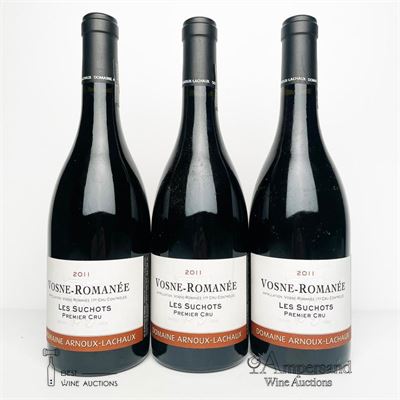 VOSNE ROMANEE LES SUCHOTS 2011 - Arnoux Lachaux - 3 Bottles