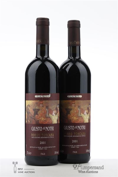 GIUSTO DI NOTRI 2001 - Tua Rita - 2 Bottles
