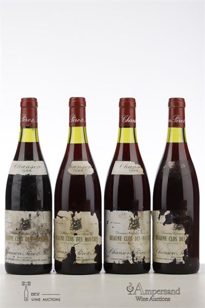 BEAUNE CLOS DES MOUCHES 1988 - Chanson - 4 Bottles