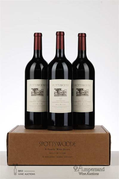 SPOTTSWOODE FAMILY ESTATE GROWN CABERNET SAUVIGNON 2018 - Spottswoode - 3 Magnums - Oc 3