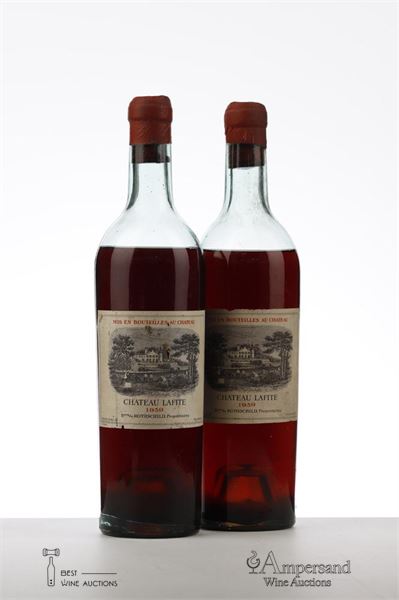 LAFITE ROTHSCHILD 1939 - Mc - 2 Bottles