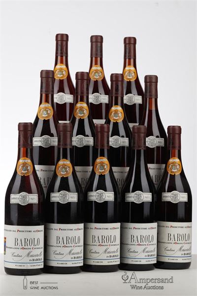 BAROLO 1975 - Cantina Mascarello - 12 Bottles