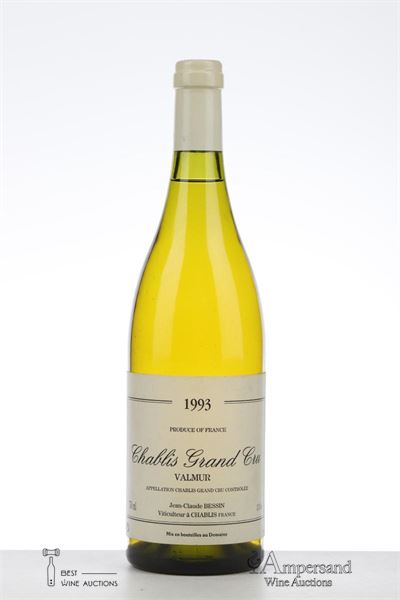 CHABLIS VALMUR 1993 - Jean Claude Bessin - 1 Bottle