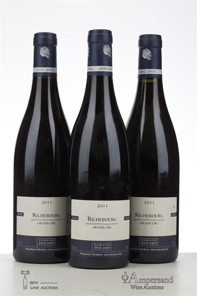 RICHEBOURG 2011 - Anne Gros - 3 Bottles