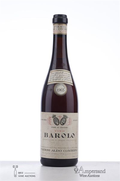 BAROLO MONFORTE PERNO 1965 - Aldo Conterno - 1 Bottle