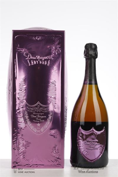 DOM PERIGNON ROSE LADY GAGA 2008 - Moet et Chandon - 1 Bottle - Oc 1