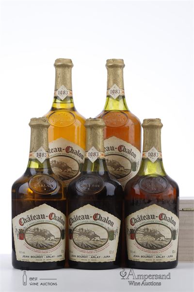 CHATEAU CHALON 1983 - Jean Bourdy - 5 Bottles