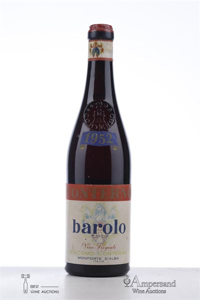 BAROLO RISERVA 1952 - Giacomo Conterno - 1 Bottle