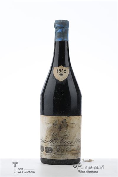 RUCHOTTES CHAMBERTIN CLOS DES RUCHOTTES 1952 - Thomas Bassot - MB - 1 Bottle