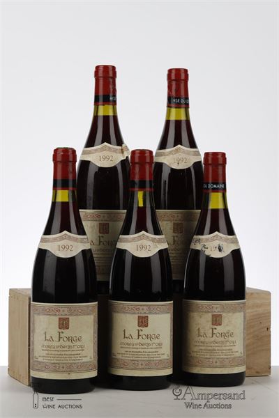 MOREY ST DENIS LA FORGE 1992 - Mommessin - 5 Bottles