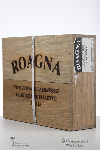 BARBARESCO MONTEFICO 2015 - Roagna - 3 Bottles - Owc 3