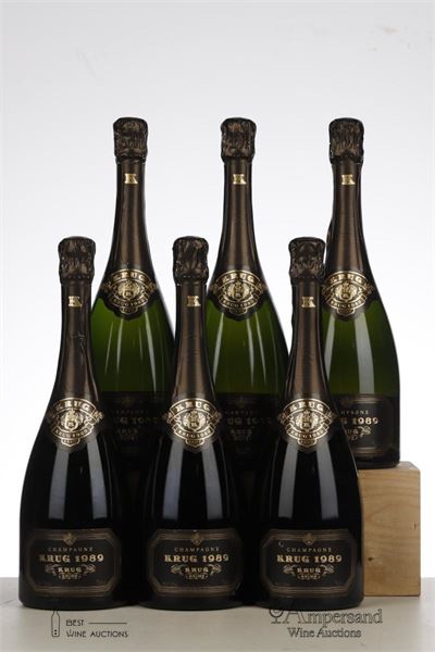 KRUG VINTAGE BRUT 1989 - Krug - 6 Bottles