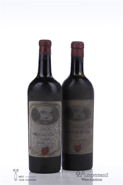 CHEVAL BLANC 1947 - Mb - 2 Bottles