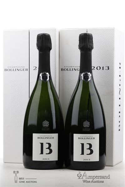 BOLLINGER B 13 BRUT 2013 - Bollinger - 2 Bottles - Oc 1