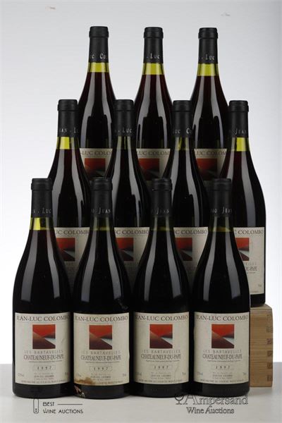 CHATEAUNEUF DU PAPE LES BARTAVELLES 1997 - Jean Luc Colombo - 11 Bottles