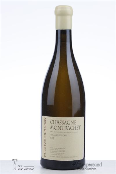 CHASSAGNE MONTRACHET BLANC LES ANCEGNIERES 2018 - Pierre Yves Collin Morey - 1 Bottle