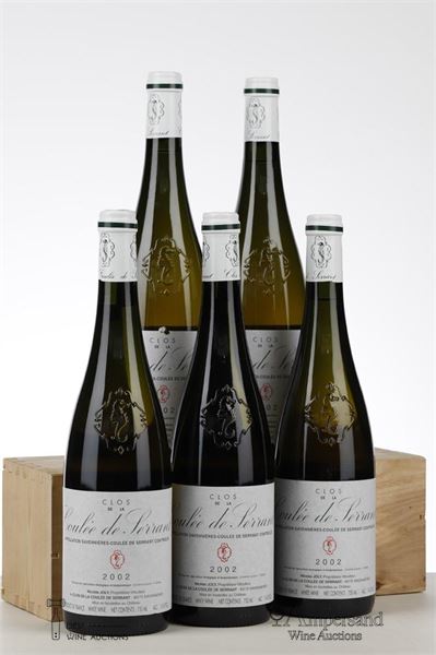CLOS DE LA COULEE DE SERRANT 2002 - Nicolas Joly - 5 Bottles