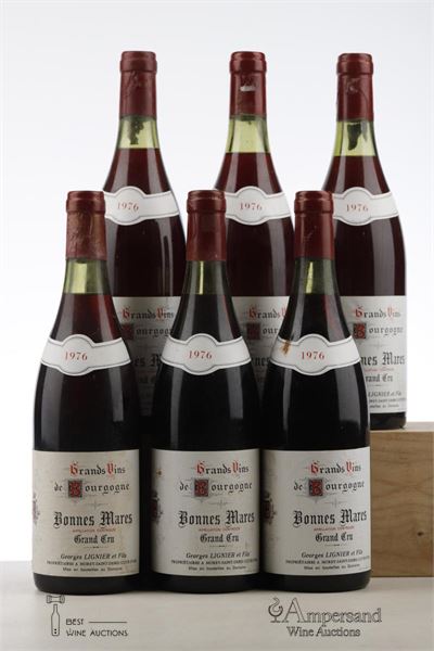 BONNES MARES 1976 - Georges Lignier - 6 Bottles