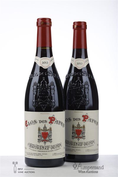 CHATEAUNEUF DU PAPE 2015 - Clos de Papes - 2 Bottles