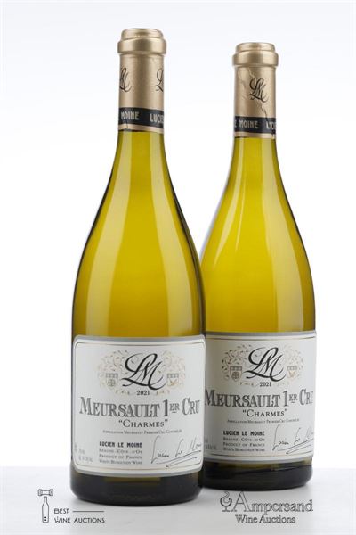 MEURSAULT CHARMES 2021 - Lucien Le Moine - 2 Bottles