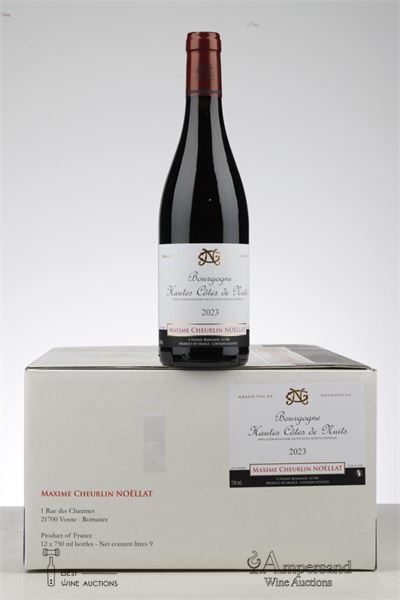 BOURGOGNE HAUTES COTES DE NUITS 2023 - Maxime Cheurlin Noellat  - 12 Bottles - Oc 12