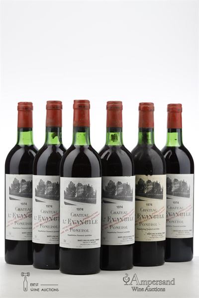 EVANGILE 1974 - Mc - 6 Bottles