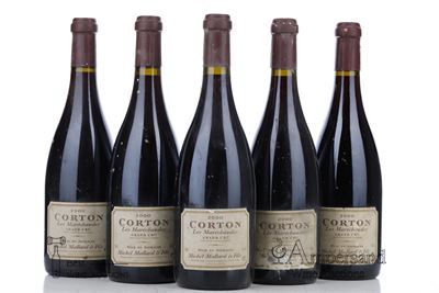 CORTON LES MARECHAUDES 2000 - Michel Mallard - 5 Bottles
