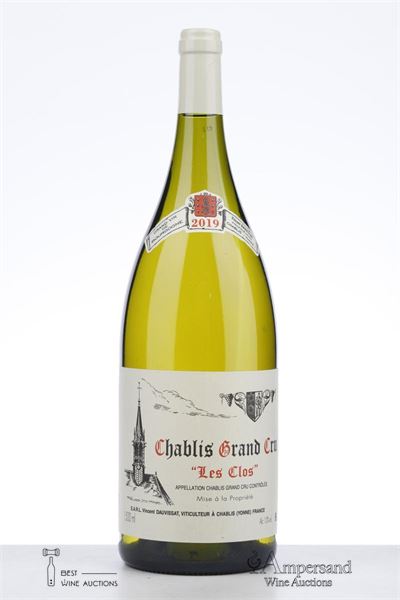 CHABLIS LES CLOS 2019 - Vincent Dauvissat - 1 Magnum