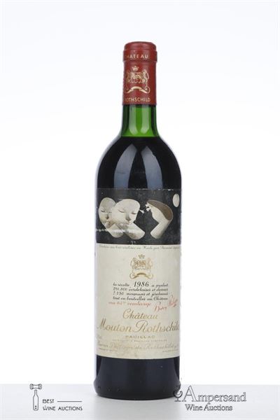 MOUTON ROTHSCHILD 1986 - Mc - 1 Bottle