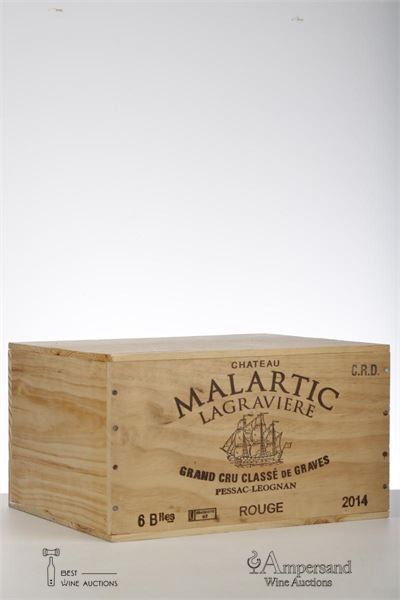 MALARTIC LAGRAVIERE 2014 - Mc - 6 Bottles - Owc 6