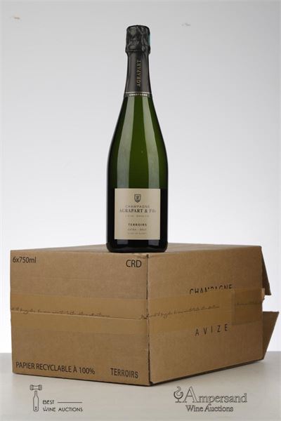 AGRAPART TERROIRS BLANC DE BLANCS EXTRA BRUT NV - Agrapart & Fils - 6 Bottles - Oc 6
