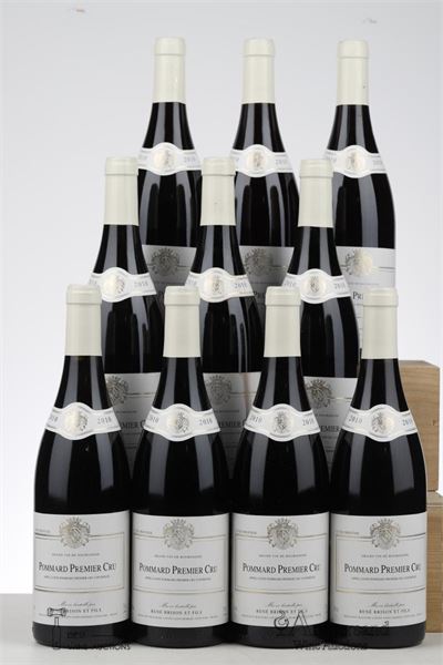POMMARD 1ER CRU 2010 - Rene Brison - 10 Bottles