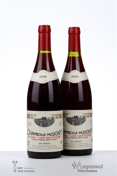 CHAMBOLLE MUSIGNY LES SENTIERS 2000 - Jacky Truchot - 2 Bottles