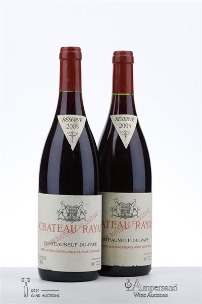CHATEAUNEUF DU PAPE RAYAS 2005 - Reynaud - 2 Bottles