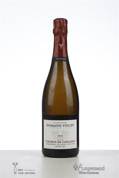 VINCEY CHEMIN DE CHALONS 2018 - Vincey - Dégorgement 10/2022 - 1 Bottle