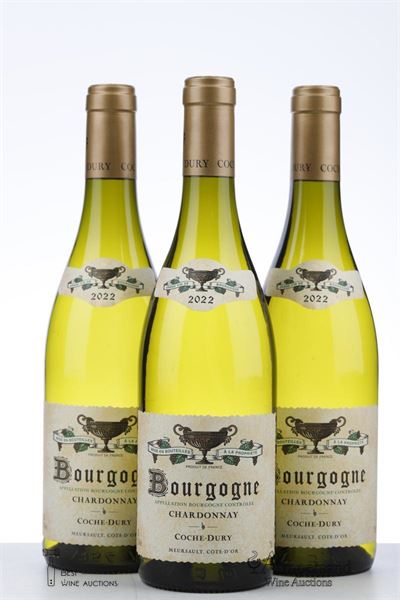 BOURGOGNE CHARDONNAY 2022 - Coche Dury - 3 Bottles