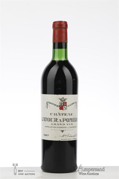LATOUR A POMEROL 1967 - Mc - 1 Bottle
