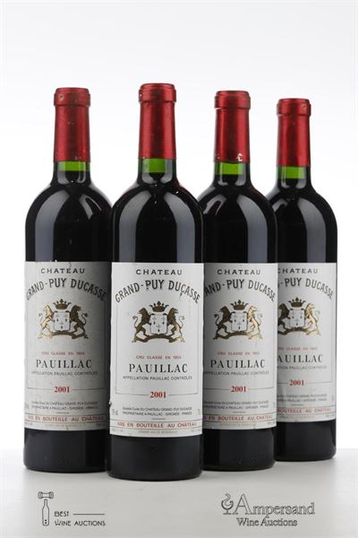 GRAND PUY DUCASSE 2001 - Mc - 4 Bottles