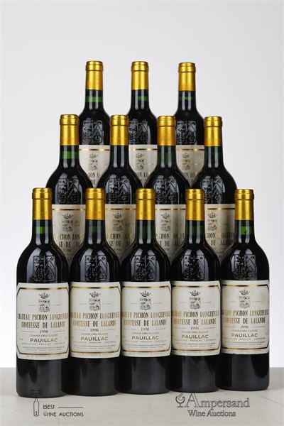 PICHON COMTESSE 1990 - Mc - 12 Bottles - Owc 12
