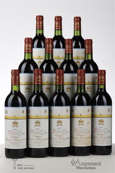 MOUTON ROTHSCHILD 1983 - Mc - 12 Bottles - Owc 12