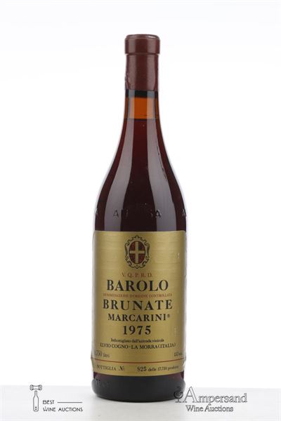 BAROLO BRUNATE 1975 - Marcarini - 1 Bottle