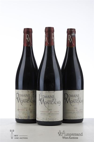 COTEAUX DU LANGUEDOC DOMAINE DE MONTCALMES 2010 - Domaine de Montcalmes - 3 Bottles