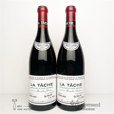 LA TACHE 2007 - Domaine de la Romanee Conti - 2 Bottles