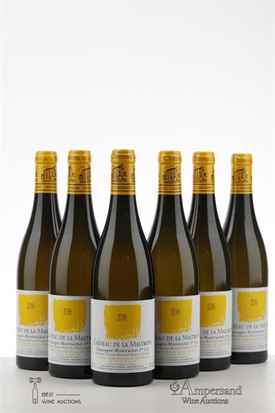 CHASSAGNE MONTRACHET BLANC 1ER CRU 2016 - Chateau de la Maltroye - 6 Bottles