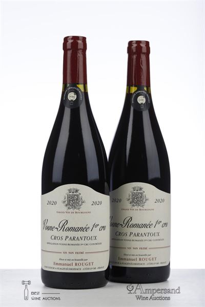 VOSNE ROMANEE CROS PARANTOUX 2020 - Emmanuel Rouget - 2 Bottles