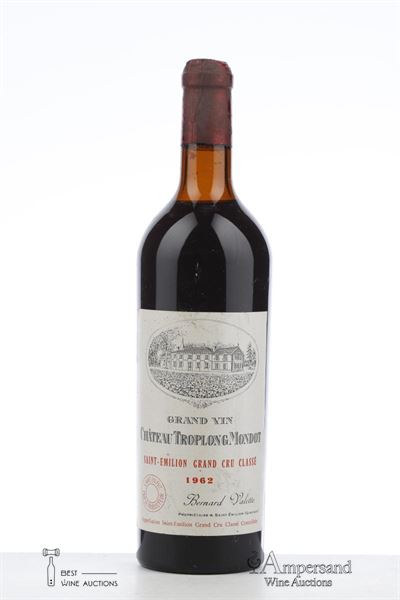 TROPLONG MONDOT 1962 - Marcel Remue - 1 Bottle