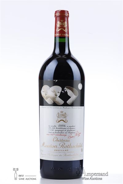 MOUTON ROTHSCHILD 1986 - 1 Magnum