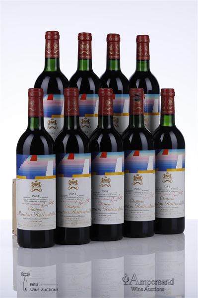 MOUTON ROTHSCHILD 1984 - 9 Bottles