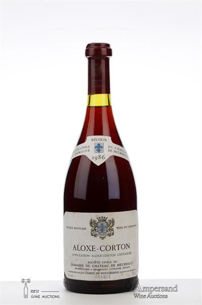 ALOXE CORTON 1986 - Chateau de Meursault - 1 Bottle