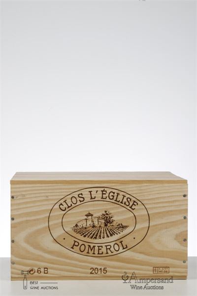 CLOS L'EGLISE 2015 - Mc - 6 Bottles - Owc 6